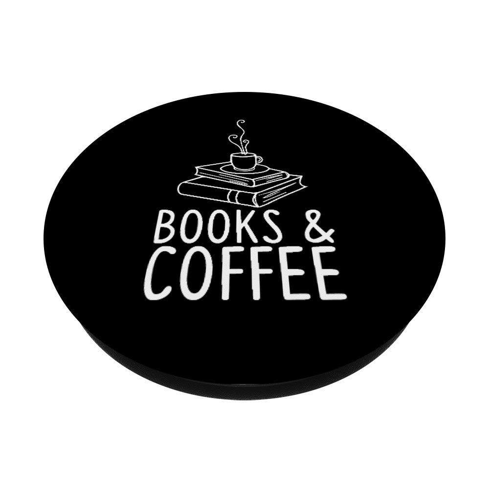 Funny Coffee Lover Gift - Books and Coffee Latte Addict Mug - Perfect for Bookworms & Coffee Enthusiasts at Home or Office