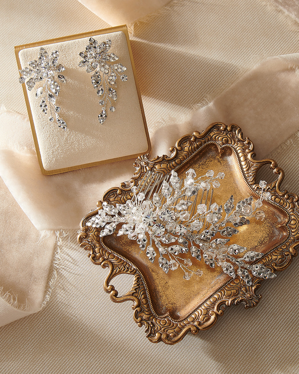 Elegant Marlena Wedding Hair Comb - Bridal Pearl & Crystal Hair Accessory for Brides, Bridesmaids, and Special Occasions