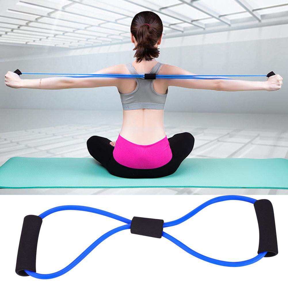 Zyyini Stretch Resistance Bands Set - Premium Exercise Bands for Strength Training, Yoga, Pilates & CrossFit - Includes Instruction Guide & Pull-Up Assist - Perfect for Home Workouts, Gym & Physical Therapy