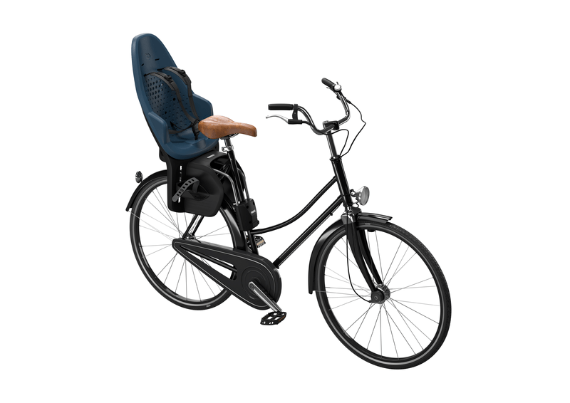 Thule Yepp Maxi 2 Child Bike Seat - Premium Rear Mounted Bicycle Carrier for Kids Ages 1-6 Years - Perfect for Family Cycling, Commuting & Outdoor Adventures