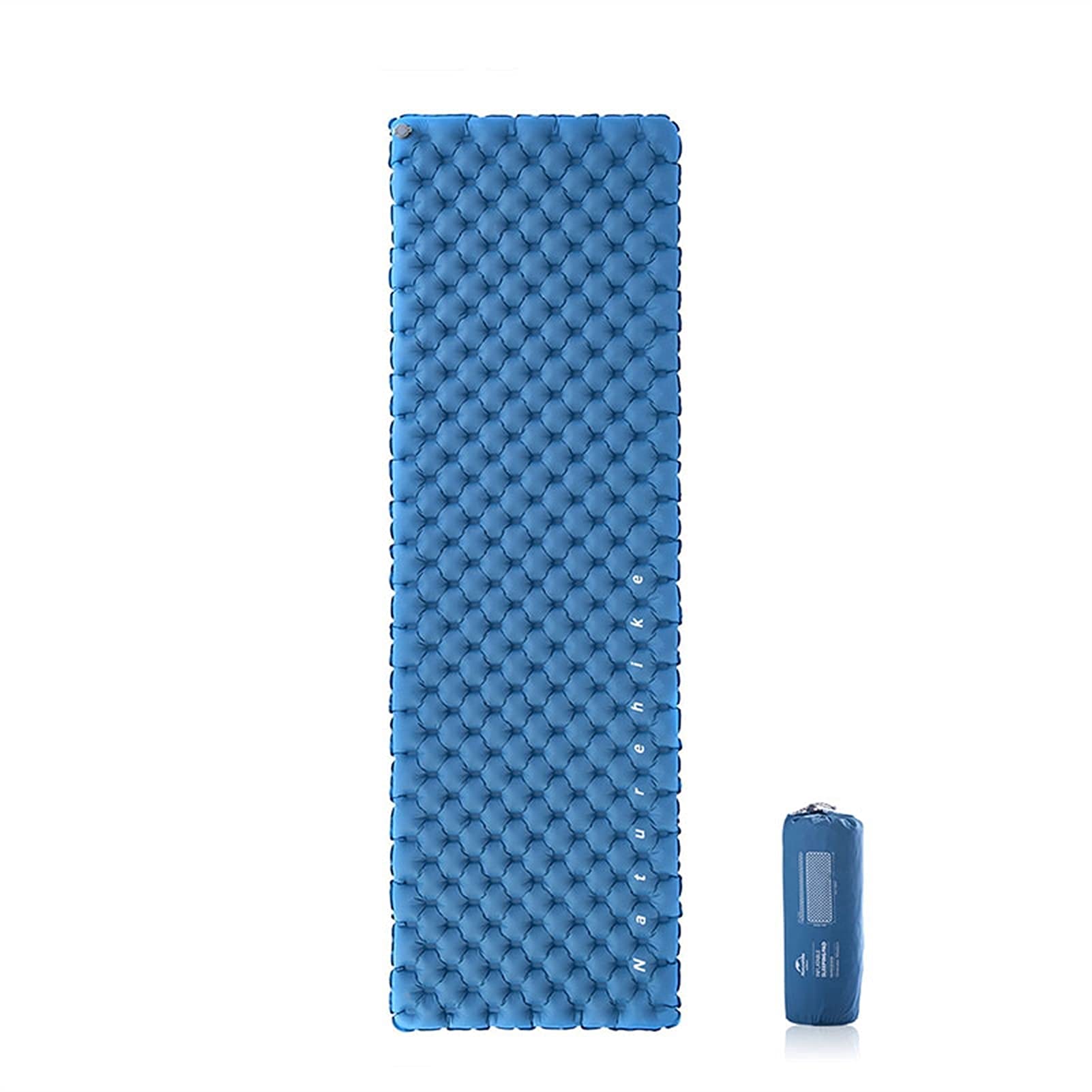 **XIEZI Inflatable Camping Mattress - Portable Air Sleeping Pad, Waterproof & Moisture-Proof for Outdoor Adventures - Perfect for Tents, Hiking, Backpacking & Travel (Blue)**