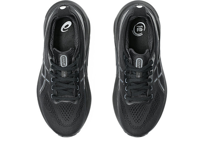ASICS Women's Gel-Kayano 31 Running Shoes - Black/Black (B Width) | Stability & Cushion for Long-Distance Running, Jogging, Gym Workouts