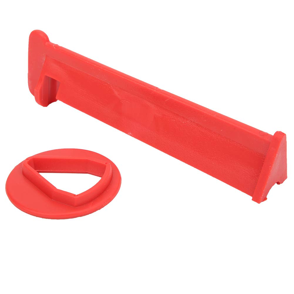 2PCS Professional Pool Cue Tip Press Tool - Plastic Billiard & Snooker Cue Tip Shaper & Repair Kit for Perfect Shaping | Ideal for Home Game Rooms, Bars & Pool Halls