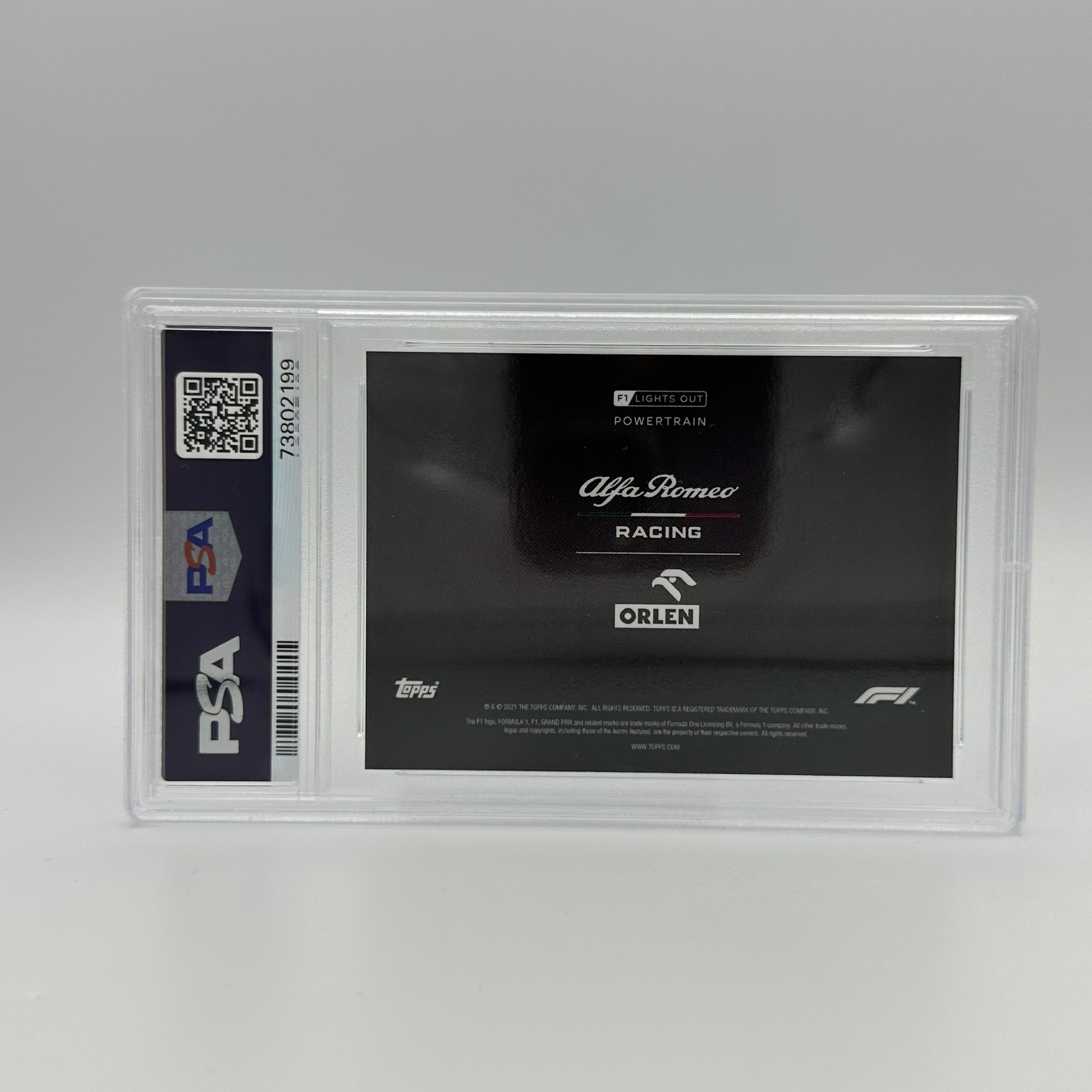 PSA 10 2006 ALFA ROMEO RACING ORLEN POWERTRAIN GREEN Die-Cast Model Car - Perfect for Collectors, Display & Racing Enthusiasts