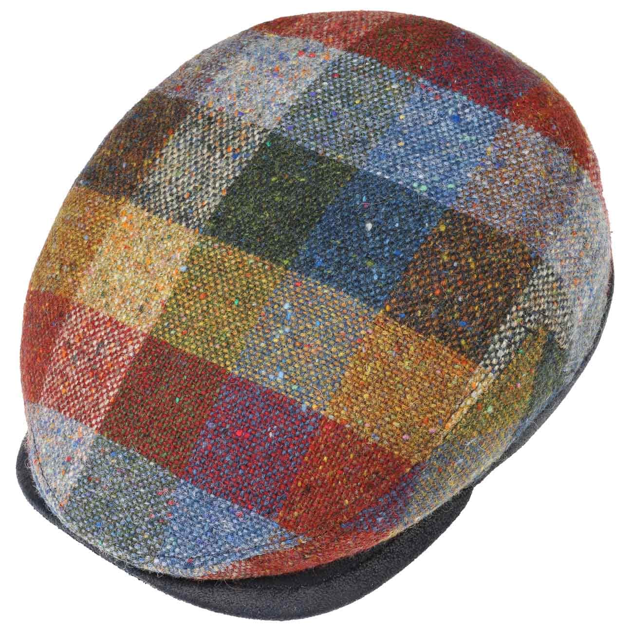 Lierys Finzi Tweed Flat Cap for Men - Classic British Style Newsboy Hat for Outdoor Activities, Travel & Casual Wear