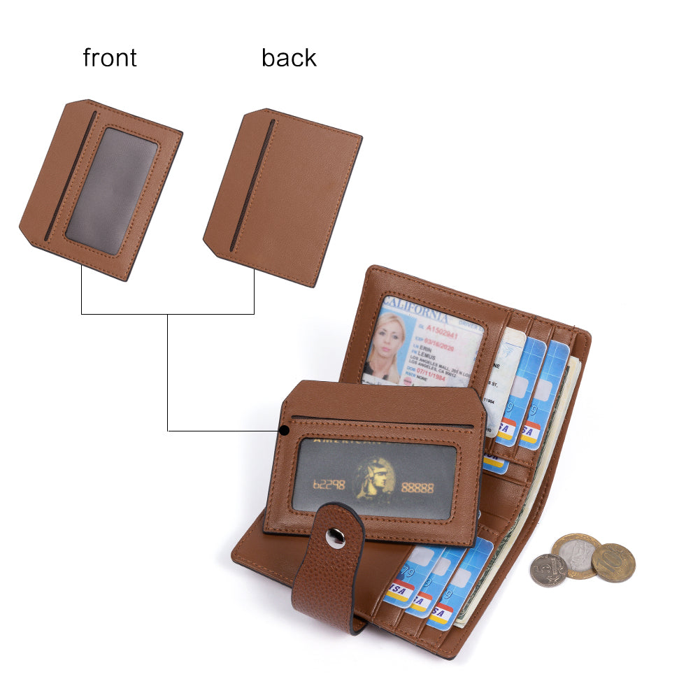 Handcrafted Genuine Leather Wallet for Men & Women - Premium Hand Tooled Bifold Wallet - Perfect for Everyday Use, Travel & Gifts