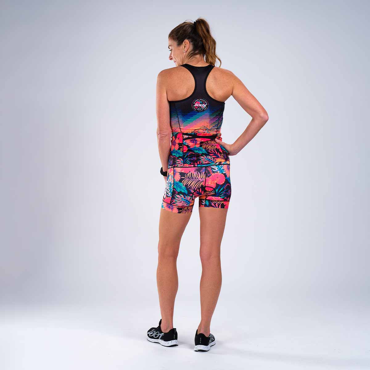 Women's LTD Tri Racerback Sports Bra - High Support Workout Top for Running, Yoga & Gym - 40th Anniversary Edition
