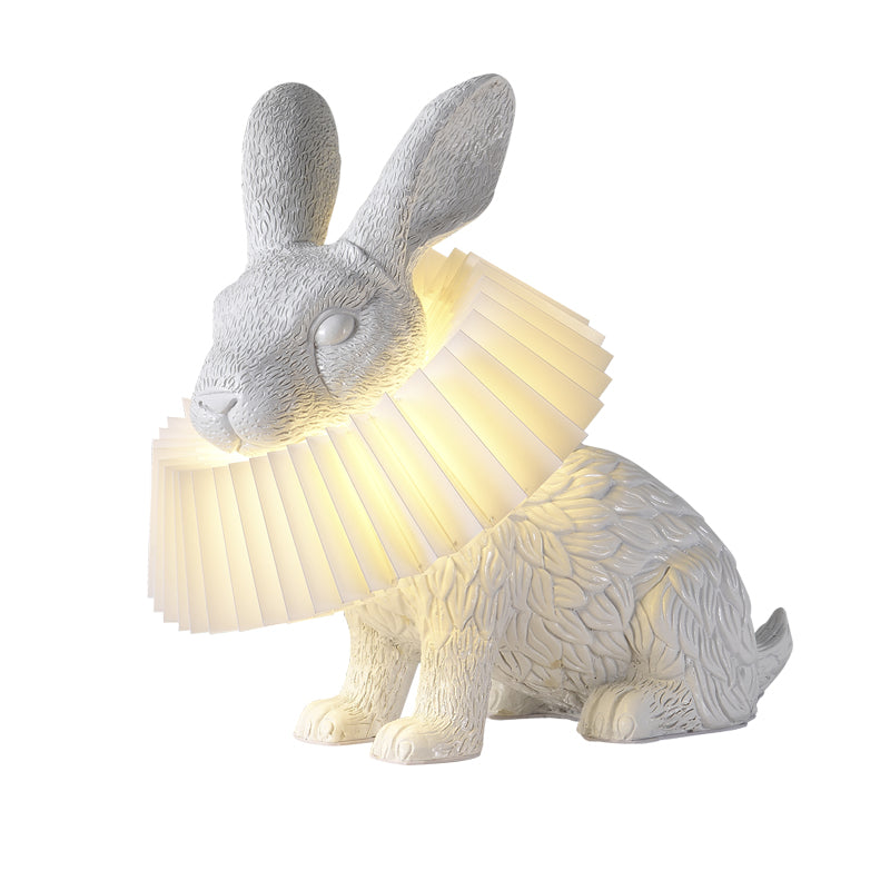 Rabbit X Table Lamp - Modern LED Nightstand Light for Bedroom, Living Room, Office - Warm White & Cool White Dimmable Desk Lamp with USB Port - Perfect for Reading, Working, and Relaxing