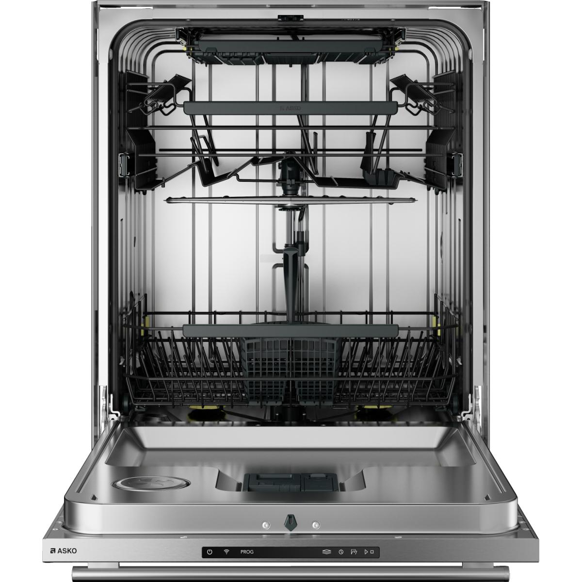 Asko 24 Inch Built-In Dishwasher with Turbo Combi Drying™ - DBI564TS.U Stainless Steel Energy Star Certified for Modern Kitchens
