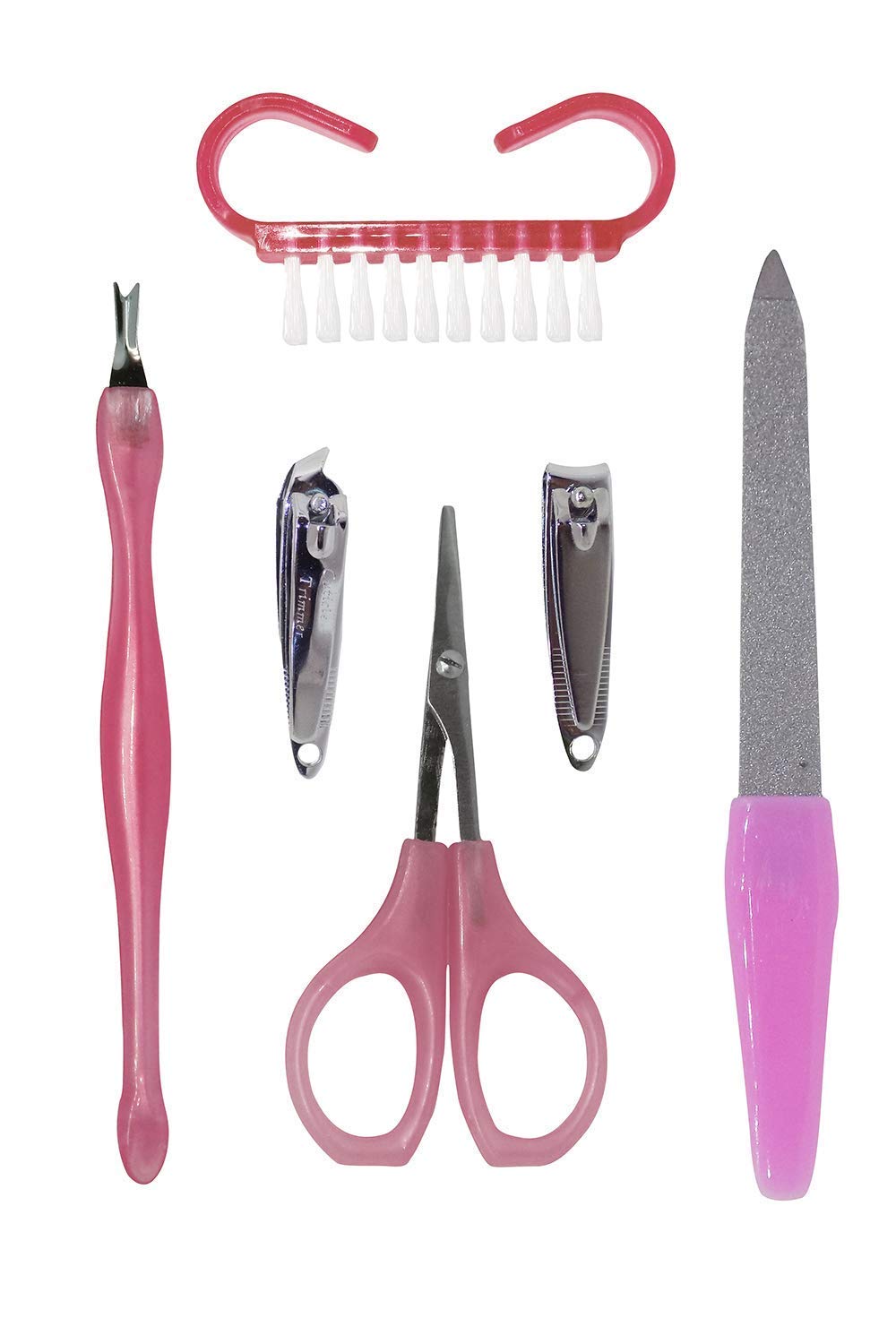 Professional Manicure Pedicure Kit for Women & Girls - 12-Piece Nail Care Set with Stainless Steel Tools | Perfect for Home Spa, Travel & Gifting