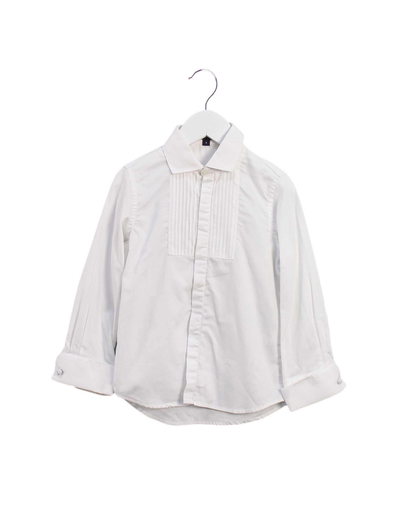 Aquascutum Boys' 4T Casual Shirt - Classic Cotton Button Down Top for Toddlers | Perfect for Preschool, Playdates & Family Outings