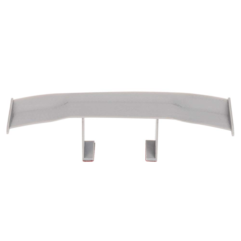 Universal Mini Spoiler Wing for Cars - Adhesive Car Tail Decoration & Styling Accessory (Grey) - Perfect for Customizing Sedans, Coupes & Hatchbacks