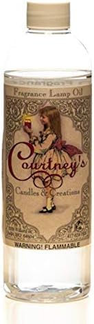 Courtney's Candles Fragrance Lamp Oils - 16oz Clean Cotton Scent | Premium Home Aromatherapy Oil for Relaxation & Stress Relief | Perfect for Bedrooms, Living Rooms & Office Spaces
