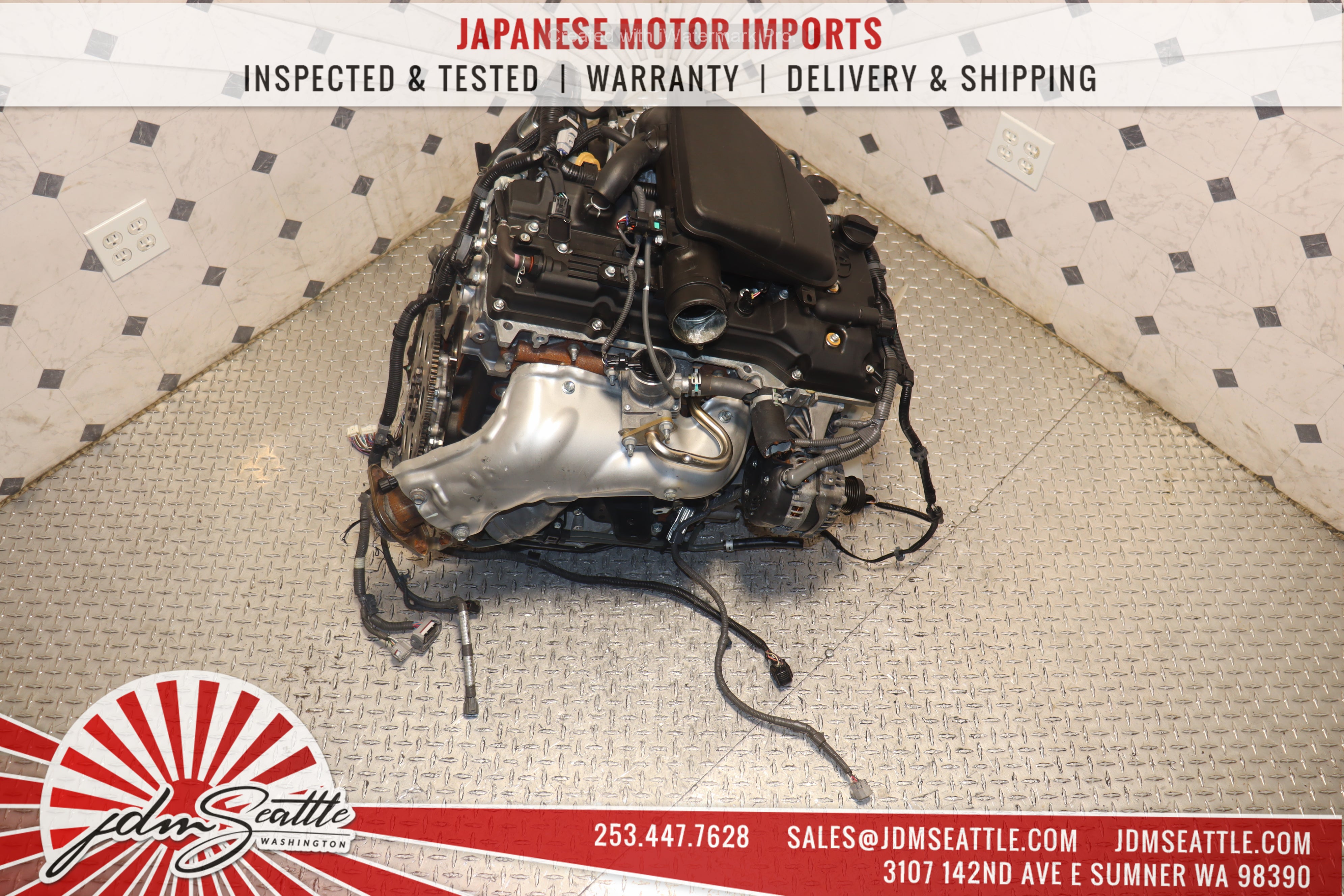 2005-2015 Toyota Tacoma 2TR-FE DOHC VVT-i Engine Replacement - Compatible with JDM Models | Perfect for Off-Roading, Daily Driving & Performance Upgrades