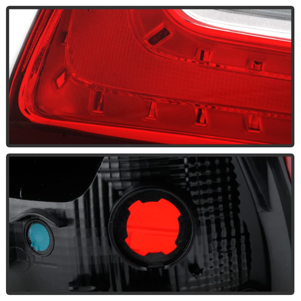 ACANII Replacement Tail Lights for 2016-2020 Chevy Malibu - OEM Style Non-LED Taillamp Assembly (Driver & Passenger Side) - Perfect for Night Driving Safety & Car Restoration Projects