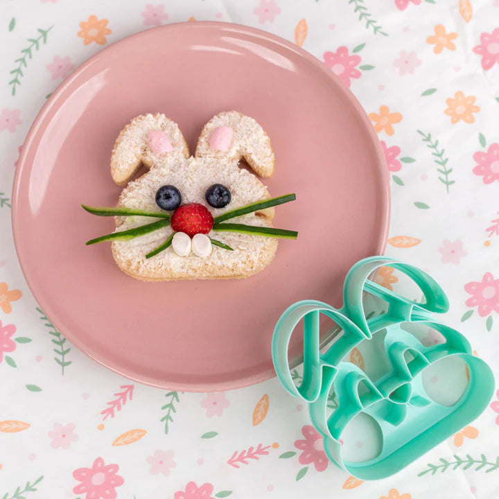 Lunch Punch Sandwich Cutter Set for Kids - Fun Easter Bunny & Egg Shaped Sandwich Makers - Perfect for School Lunches, Parties & Holiday Celebrations