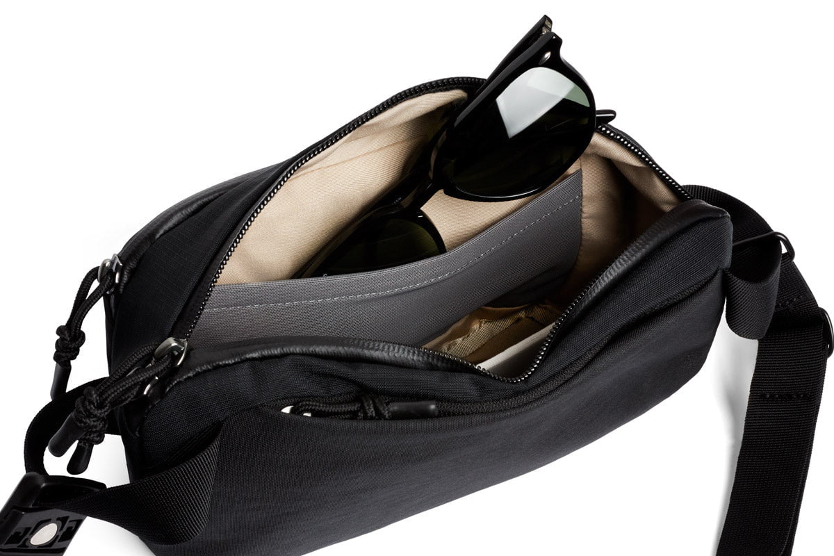 Bellroy Venture Ready Sling 2.5L Crossbody Bag - Lightweight & Water-Resistant Travel Pack for Men & Women - Perfect for Hiking, Commuting & Everyday Carry