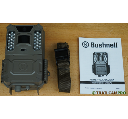 Bushnell Prime Low Glow Trail Camera - HD Night Vision, Motion Activated, Waterproof for Wildlife Monitoring & Hunting | Perfect for Outdoor Adventures & Backyard Security