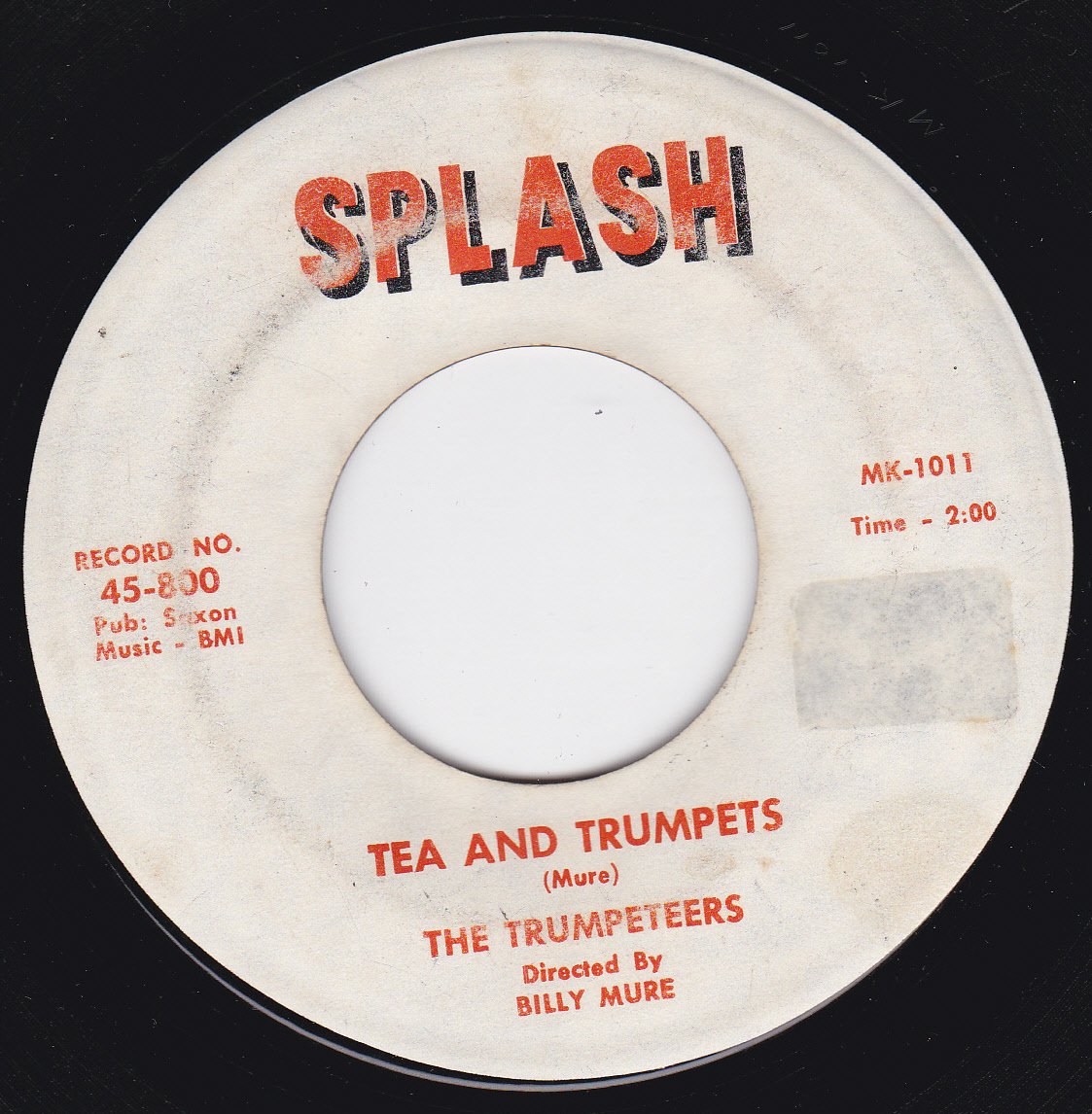 45 Vinyl Record - A String Of Trumpets / Tea And Trumpets (7 Inch 45 RPM) - Perfect for Jazz Lovers & Vintage Music Collectors