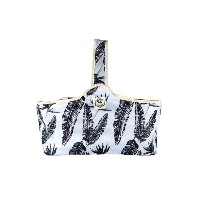 Sorrento Insulated Cooler Bag with Palm Design - Perfect for Beach Picnics, Camping, and Outdoor Adventures