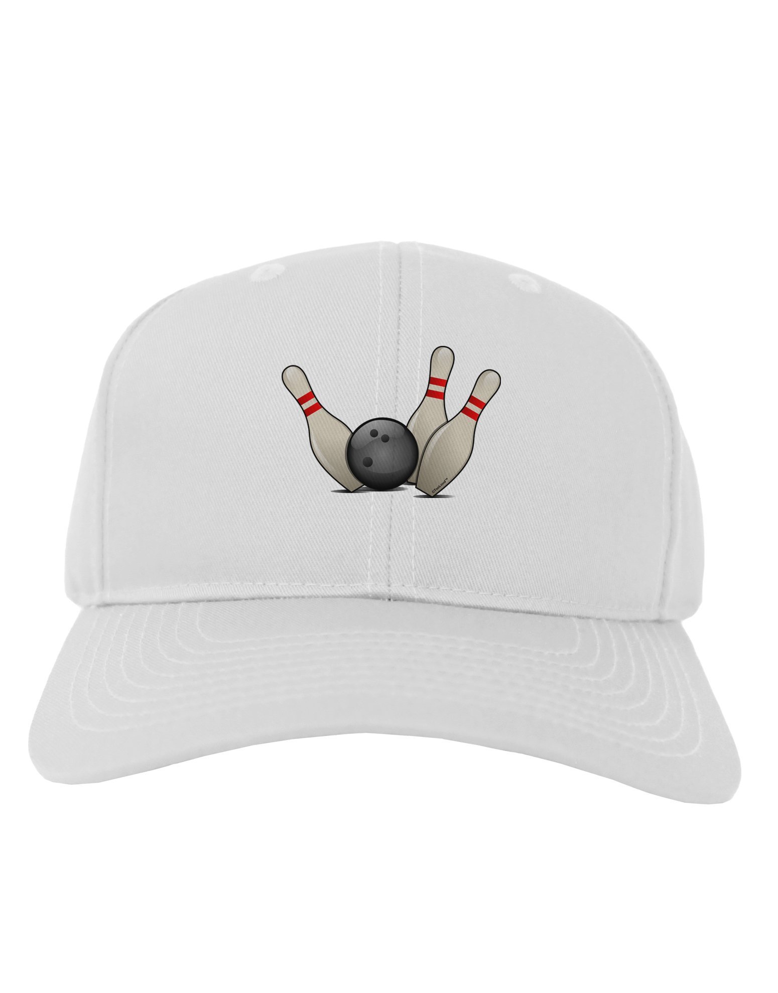 TOOLOUD Bowling Ball and Pins Baseball Cap - Adjustable Adult Unisex Hat for Bowling Fans, Sports Enthusiasts - Perfect for Bowling Leagues, Game Nights, and Casual Wear