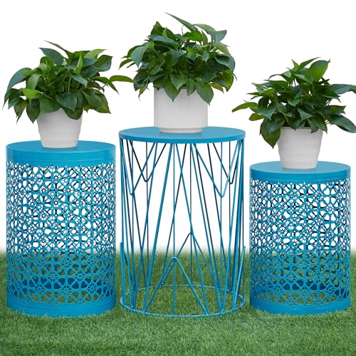 Flower Dot Blue