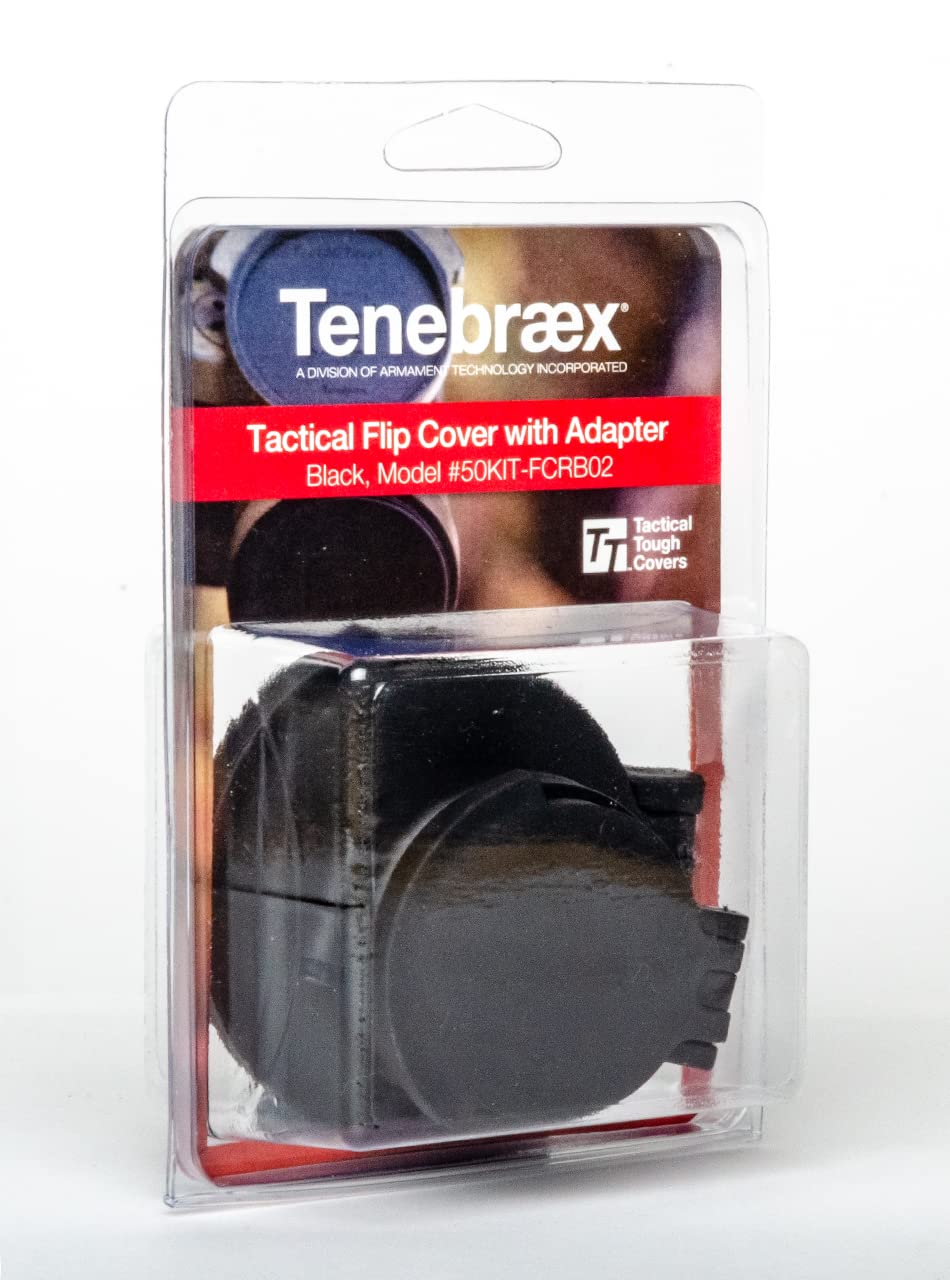 Trijicon Scope Cover Kit - Tenebraex Ocular & Objective Lens Protectors for Rifles | Hunting, Shooting Range & Tactical Use
