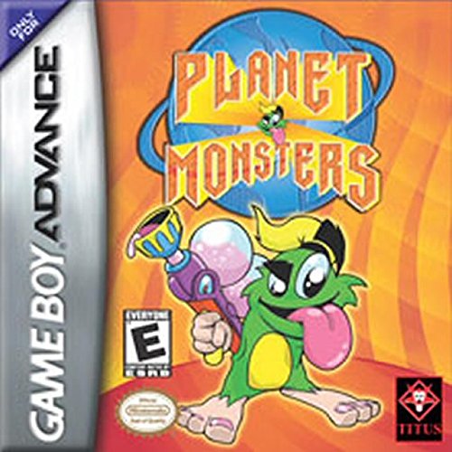 Planet Monster Game Boy Advance 复古怀旧游戏卡带 经典GBA游戏收藏 适合游戏爱好者与复古玩家