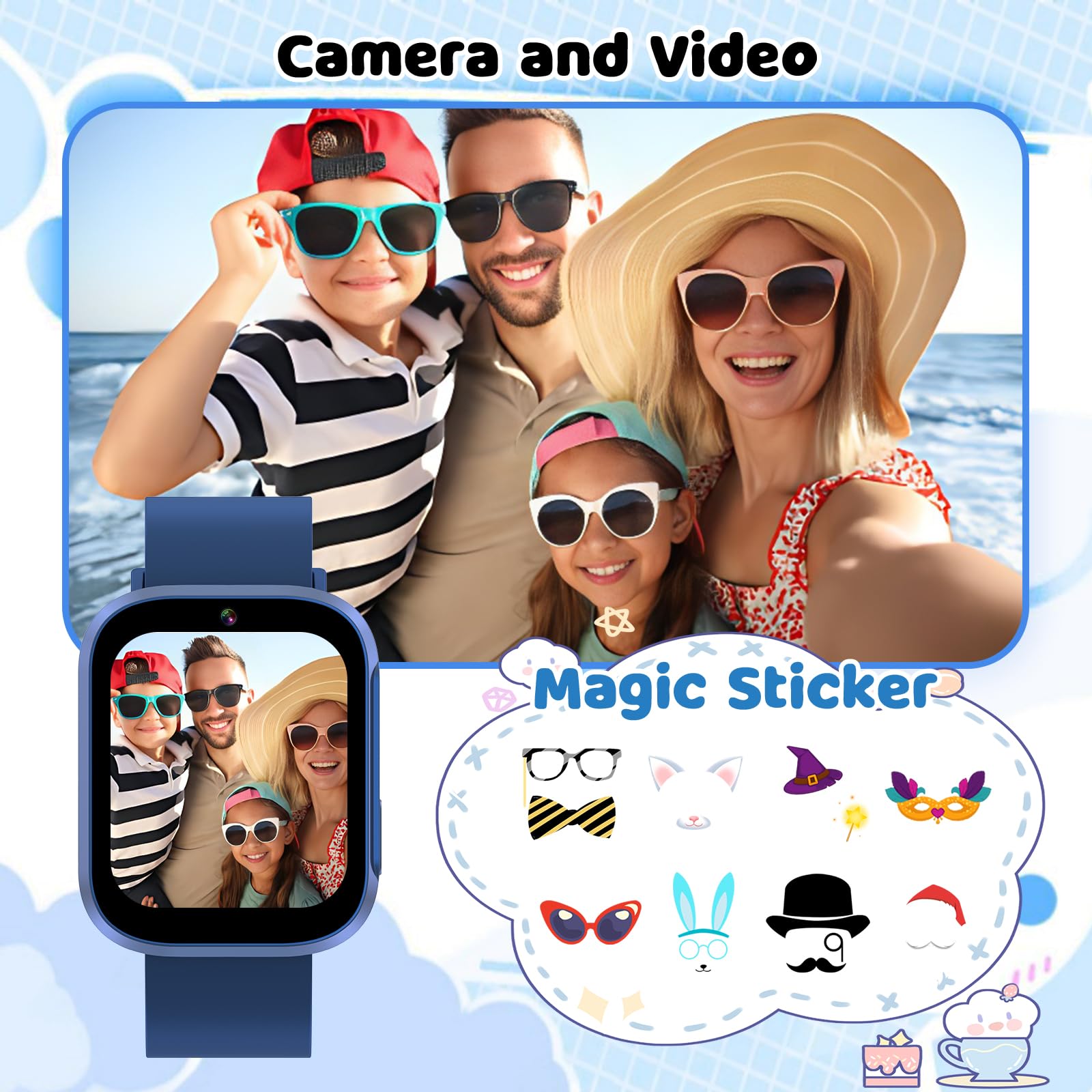 **Smart Watch for Kids Ages 4-10 - 1.4