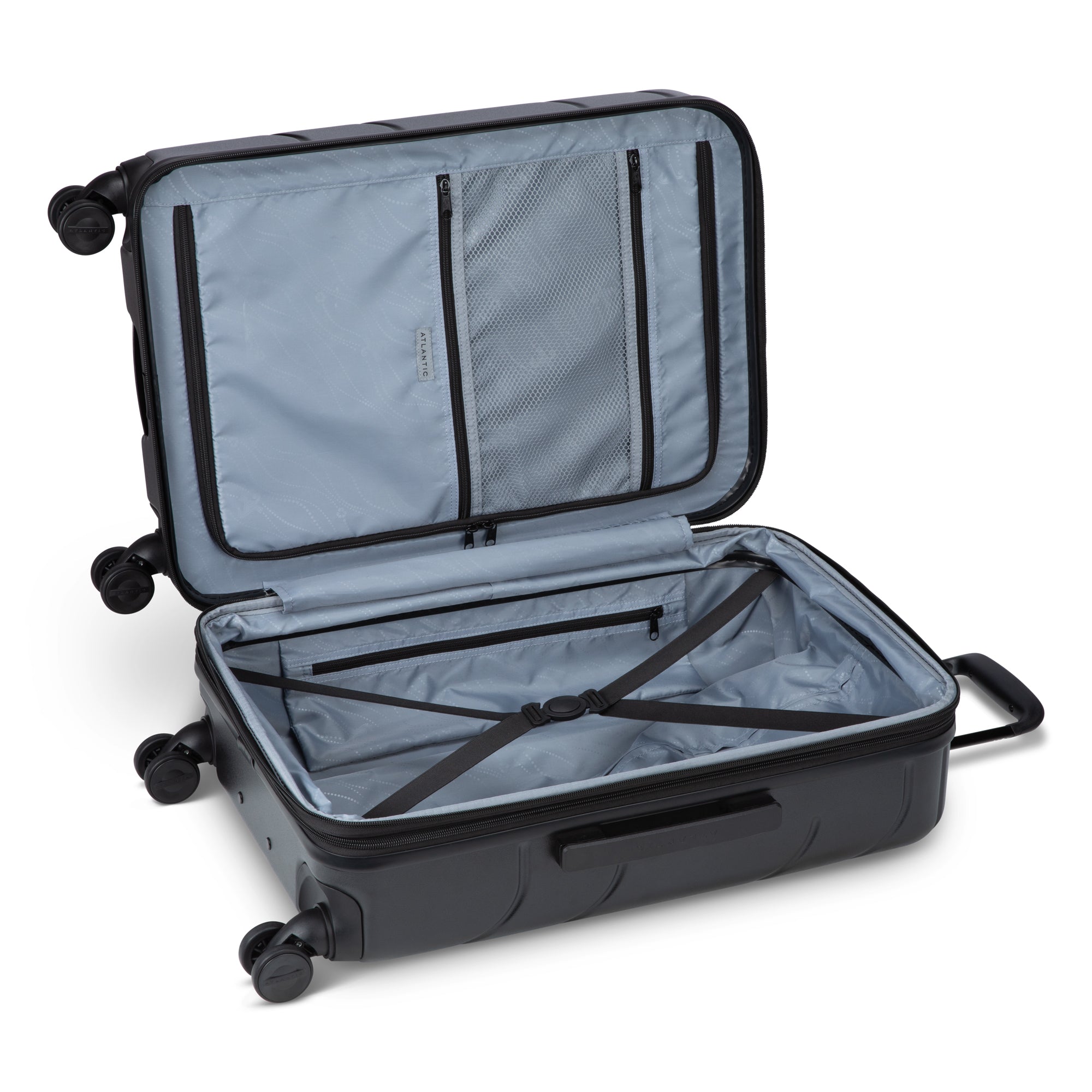 Atlantic Transmarine 3-Piece Luggage Set - Lightweight Spinner Suitcase with TSA Lock, Perfect for Travel, Business Trips & Vacations