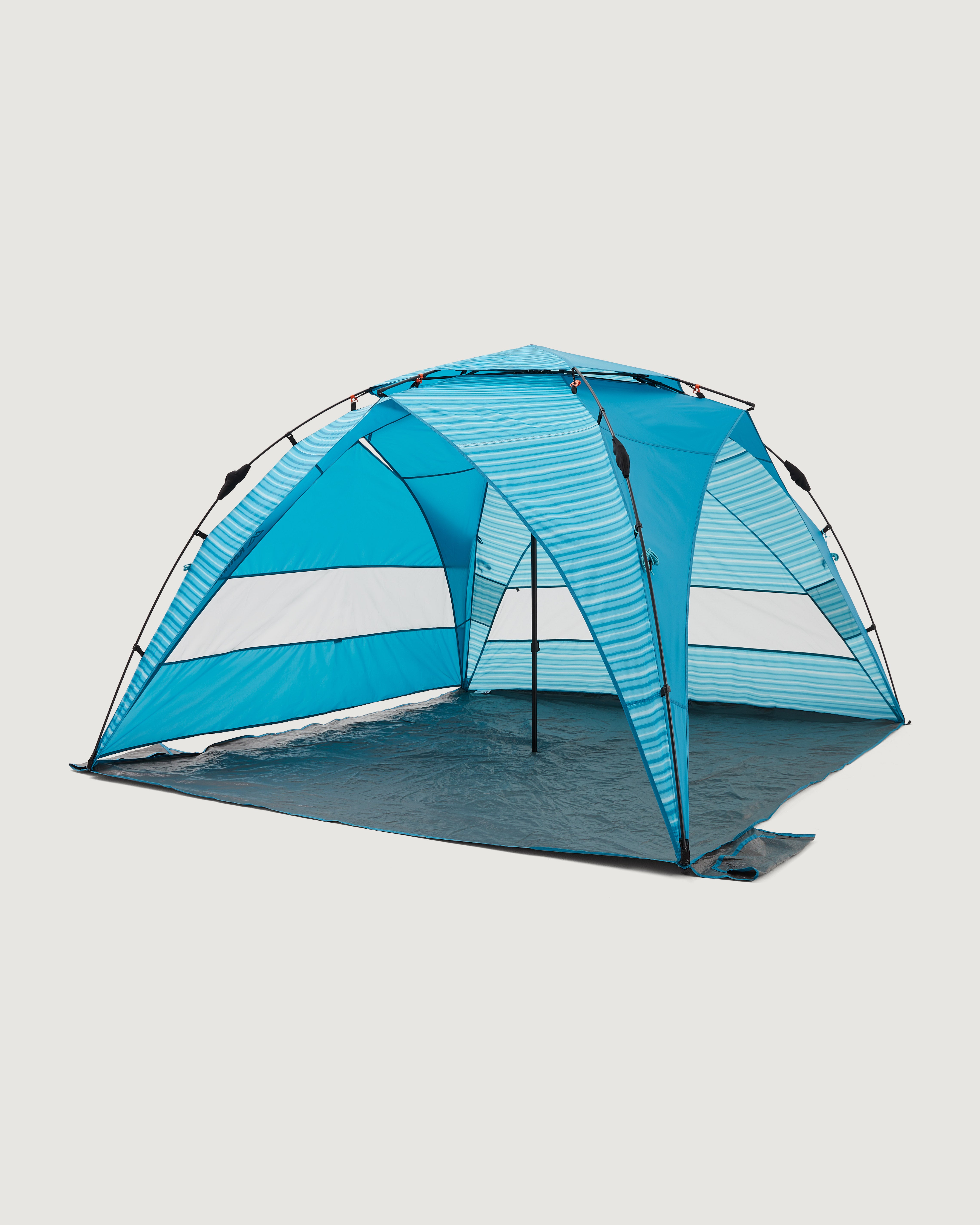 Retreat Quick Pitch Beach Base Cove Stripe - Instant Pop-Up Beach Tent for Sun Protection, Family Picnics & Outdoor Adventures - Perfect for Beach Days, Camping Trips & Backyard Relaxation