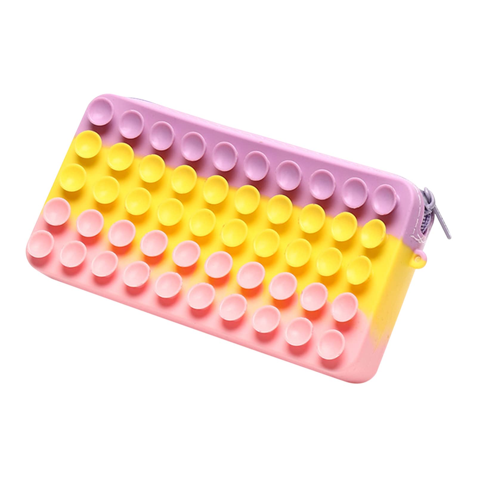 Kids Silicone Stress Relief Stationery Storage Box - School Supplies Organizer for Students, Pencil Case & Desk Organizer - Perfect for Homework, Study & Office Organization