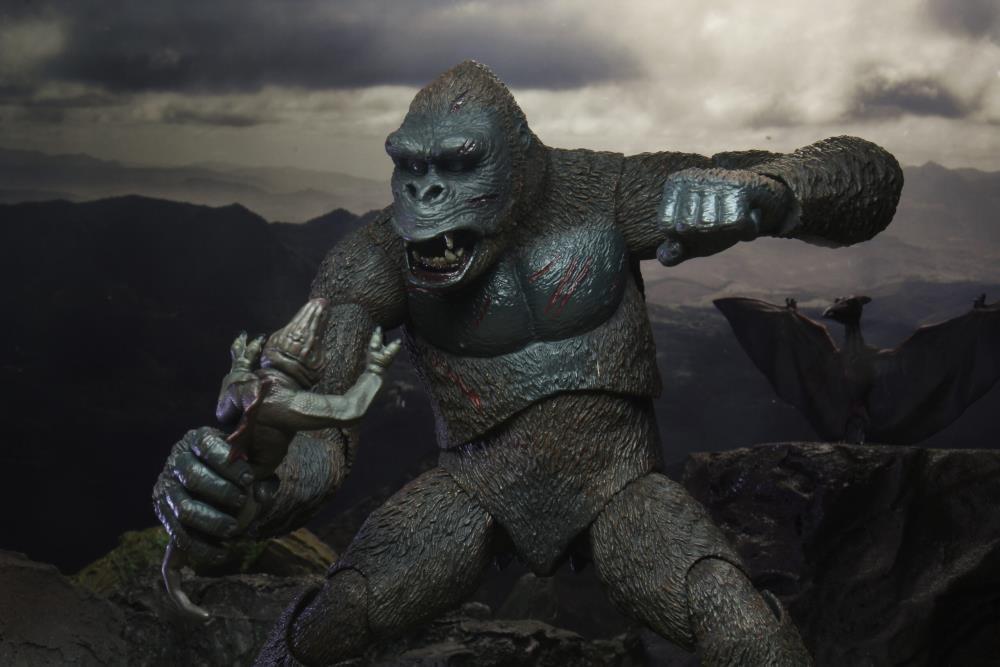 NECA King Kong (Skull Island) Action Figure - Collectible Movie Toy for Fans & Gift Idea - Perfect for Display, Cosplay, and Kong Themed Decor