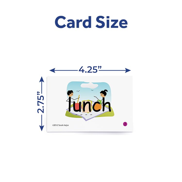 Child1st SnapWords Pocket Cards - 607 Multisensory Sight Word Flashcards for ESL, ELL & Kinesthetic Learners - Perfect for Classroom, Homeschool & Early Reading Practice
