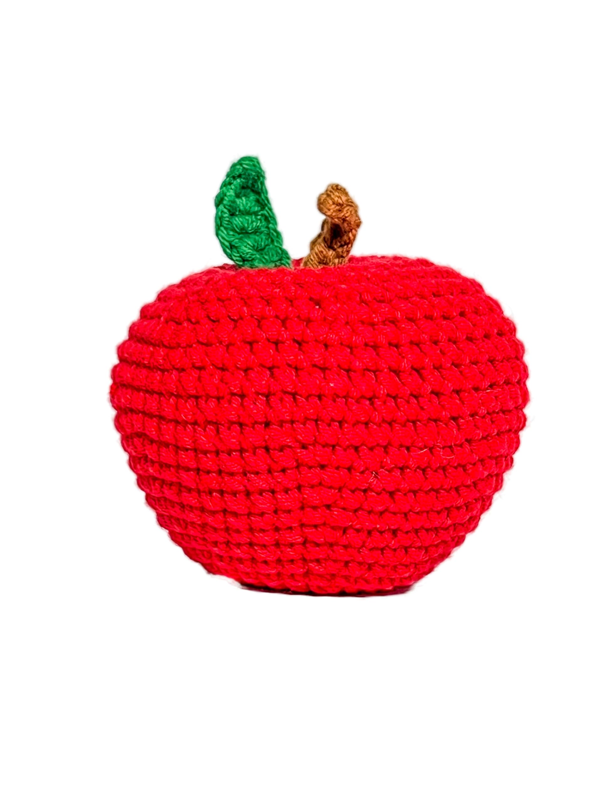Kids Kitchen Playset - Crochet Play Food Set with Fruits & Vegetables | Montessori Toy for Toddlers & Preschoolers | Perfect Birthday Gift, Baby Shower Present & Pretend Play Kitchen Accessories | Great for Role-Playing, Early Learning & Sensory Development