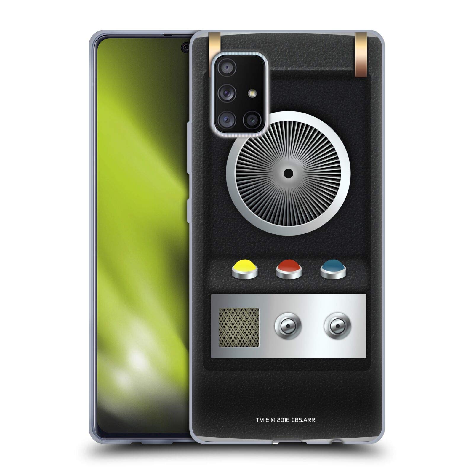 Star Trek Communicator Case for Samsung Galaxy A71 5G (2020) - Officially Licensed Soft Gel Phone Cover by Head Case Designs - Perfect for Cosplay, Collectors & Sci-Fi Fans