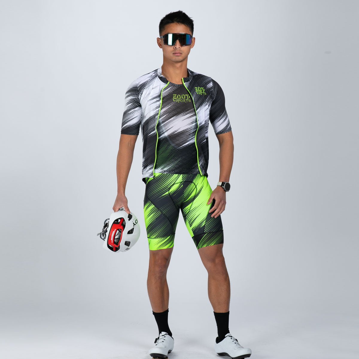 Men's Cycling Bib Shorts - DriftSPEED Performance Bike Pants for Road & Mountain Biking - Padded Comfort for Long Distance Rides
