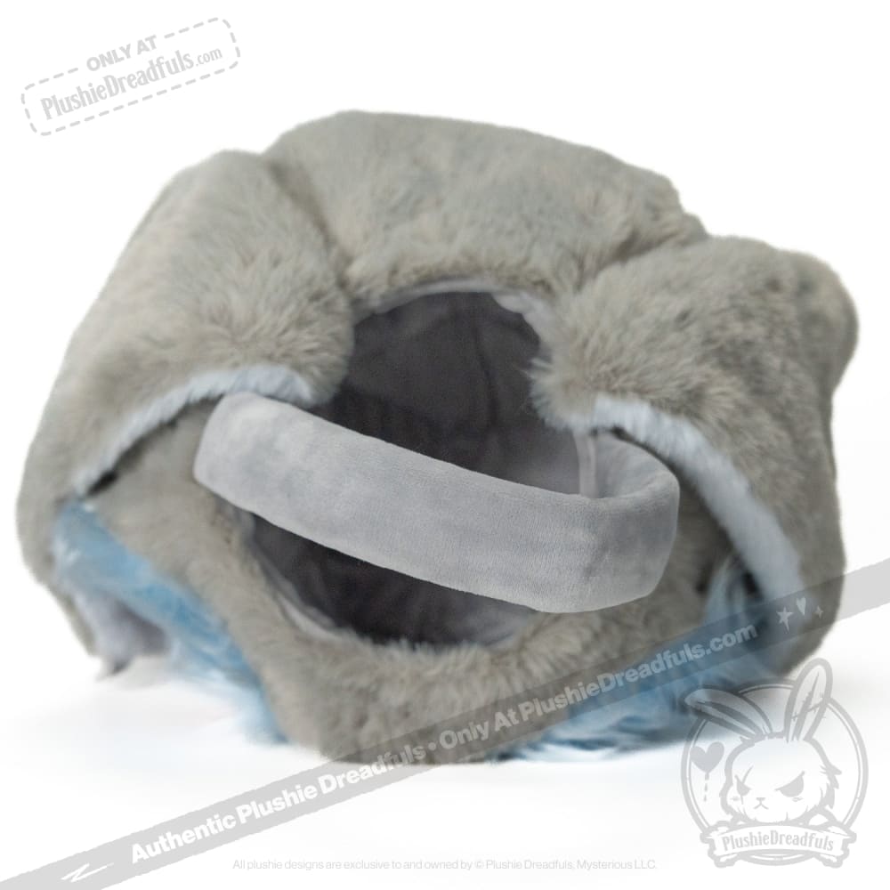 Plushie Dreadfuls Werewolf Bunny Stuffed Animal - Werebun the Cute & Spooky Head Bag for Halloween Decor, Cosplay & Gothic Collectors