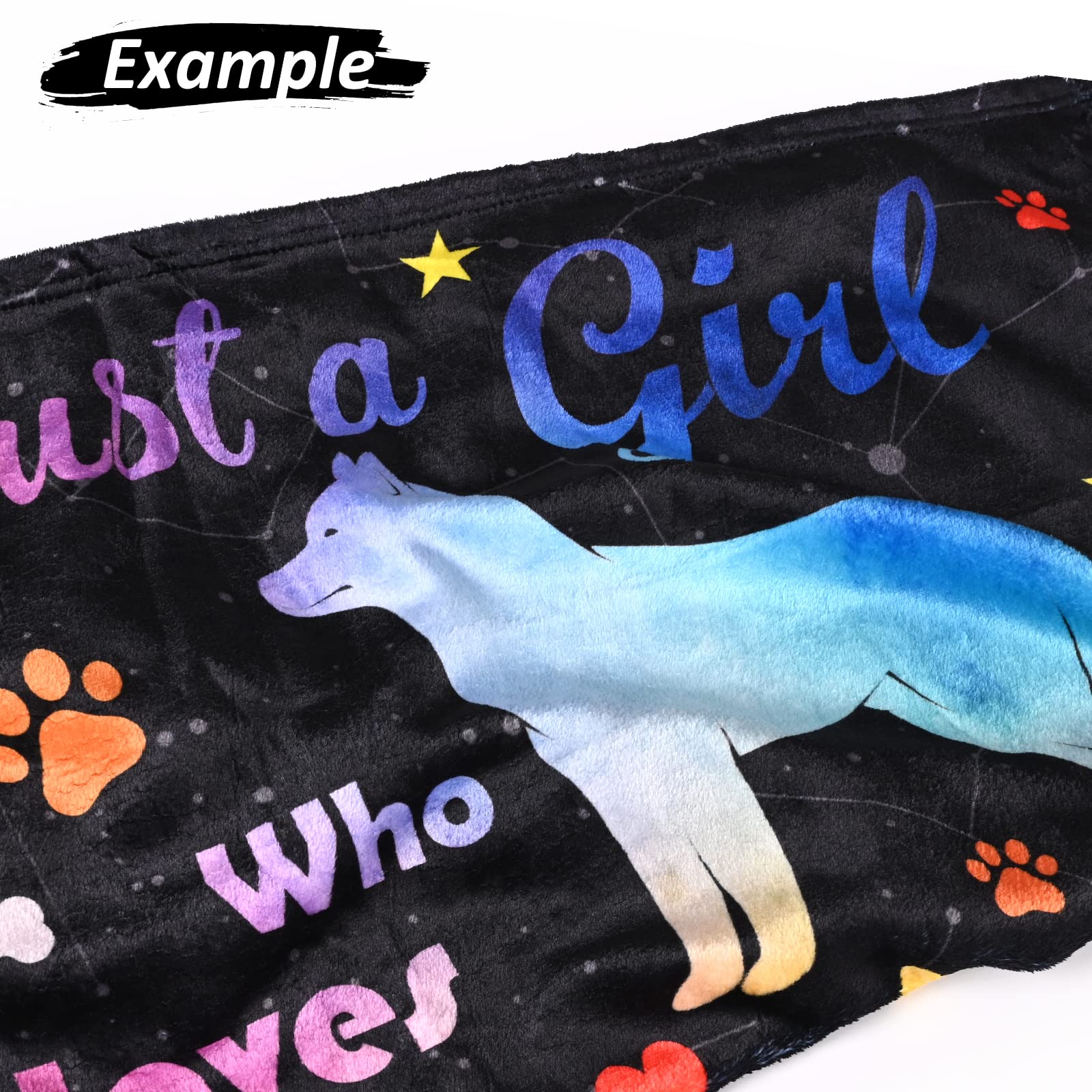 Personalized Airedale Terrier Photo Name Blanket - Custom Dog Memorial Gift for Women & Airedale Lovers - Cozy Throw for Pet Remembrance, Home Decor & Comfort