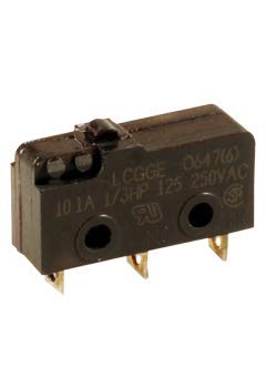 LCGDF5A10LCU Subminiature Precision Snap-Acting Switch - 5 Pack for Electronics, Appliances & Industrial Control Systems