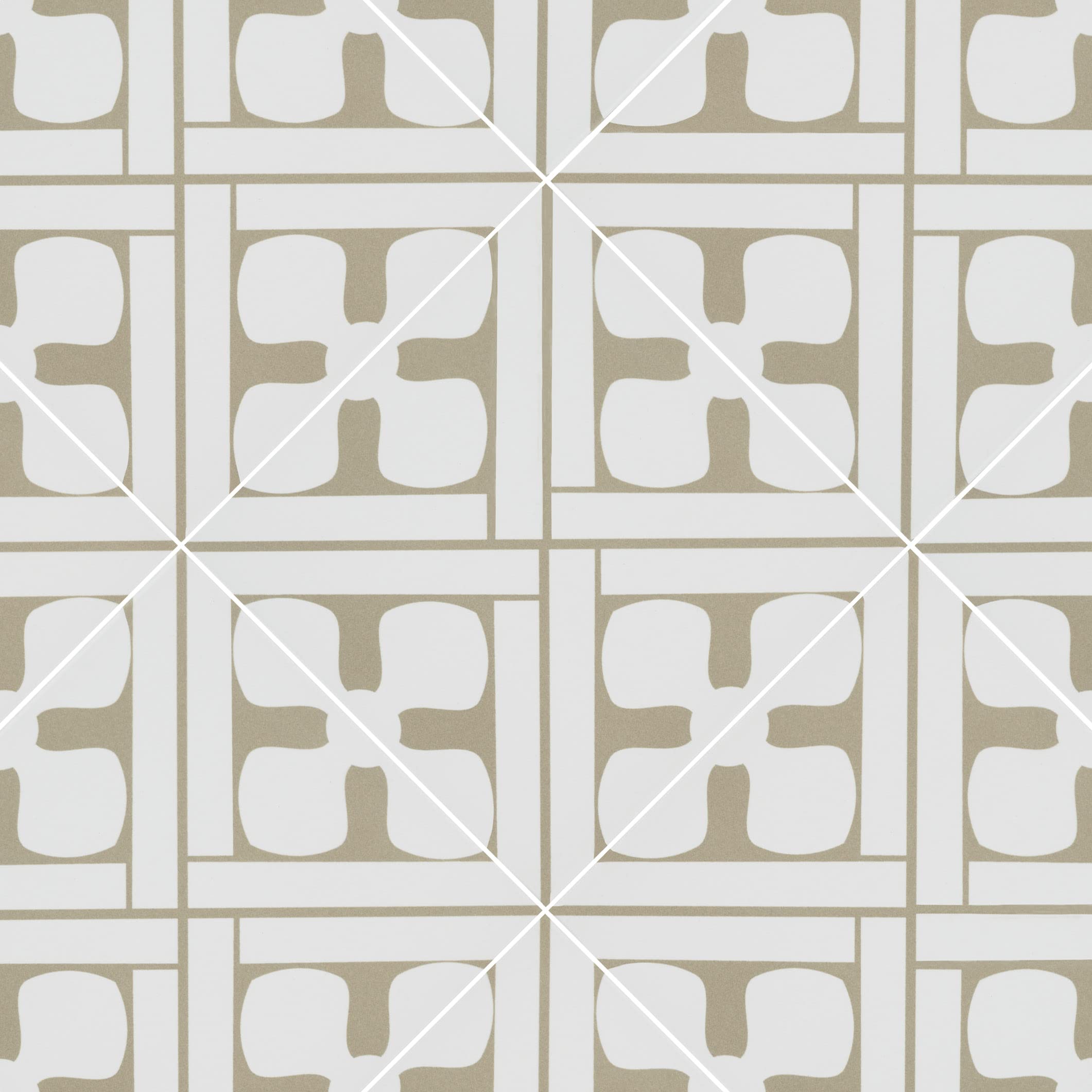 MSI Elora 8x8 Inch Encaustic Matte Porcelain Tile - Waterproof Floor & Wall Tile for Bathroom, Kitchen Backsplash, Shower, Accent Wall - Perfect for Modern Home Decor & Commercial Spaces