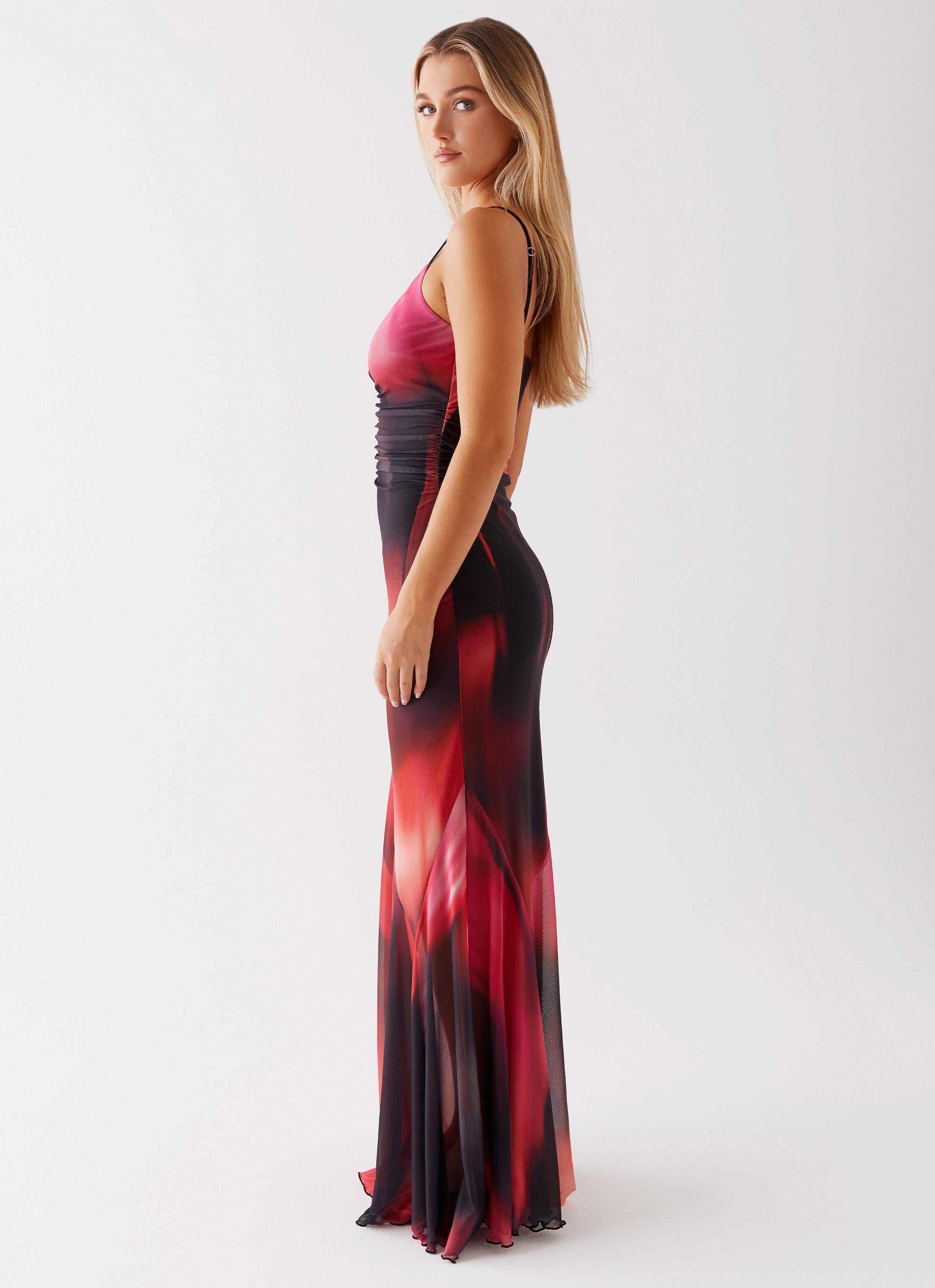 Charley Maxi Dress - Floral Pink Print Summer Dress for Women | Beach, Vacation & Casual Wear