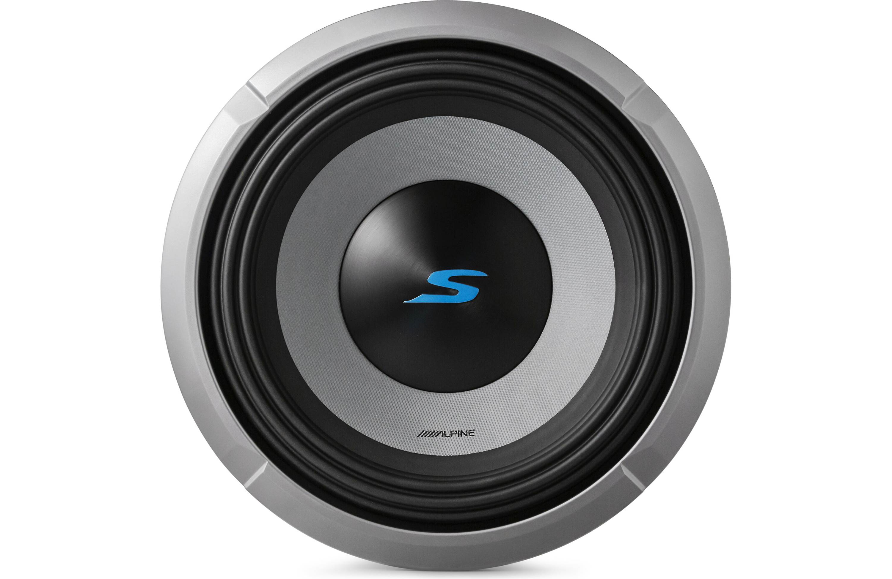 Alpine S2-W10D4 10-Inch Dual 4 Ohm Voice Coil High Performance Car Subwoofer - Perfect for Car Audio Systems & Bass Enthusiasts