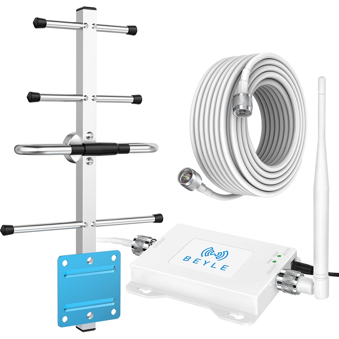 4G LTE 5G Cell Signal Booster for Home - FCC Approved for T-Mobile/AT&T/Verizon - Better Voice & Data Reception at Home