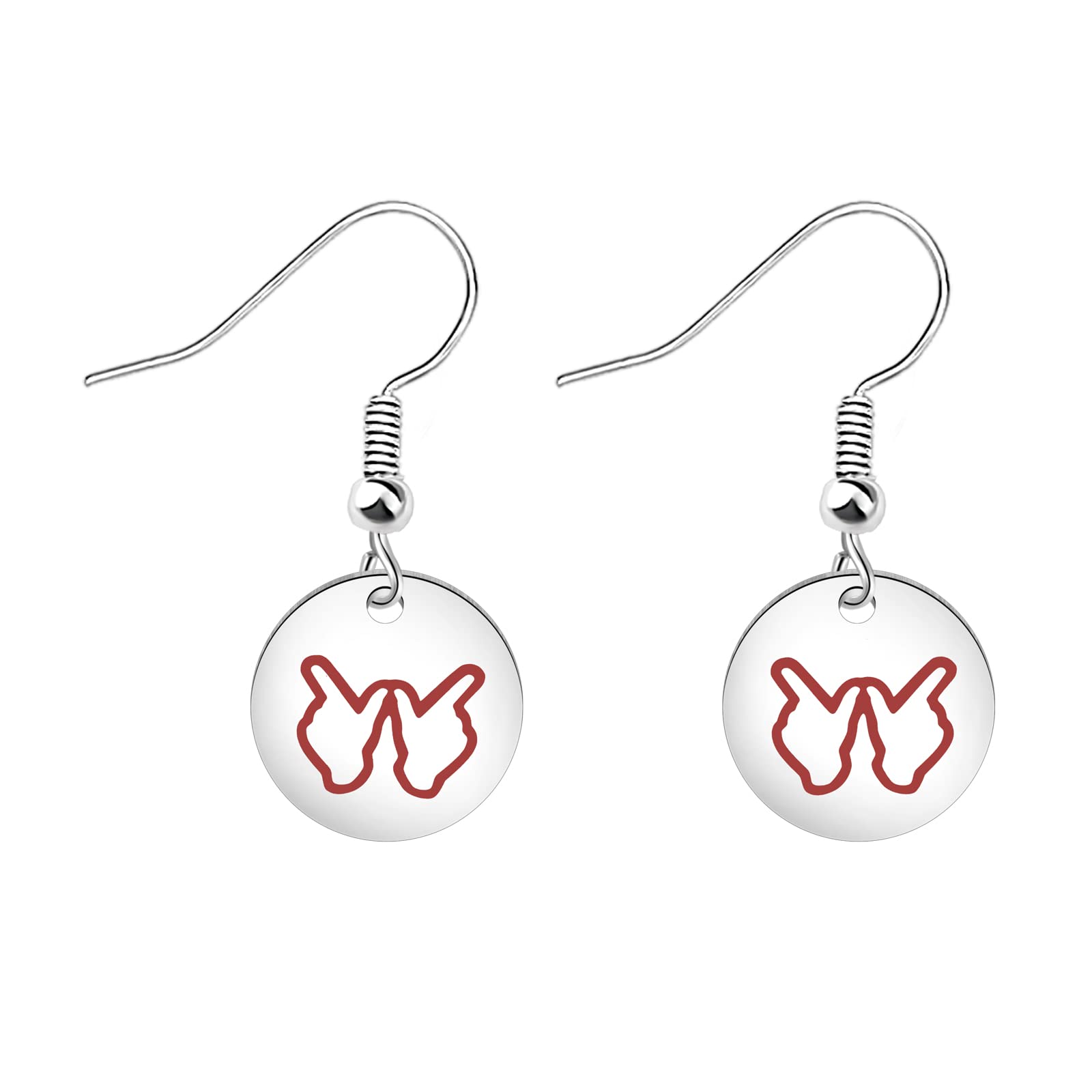 UW Earrings - Perfect Gift for Women, Teachers, Classmates, Mothers, Sisters & Girlfriends | Elegant Jewelry for Everyday Wear, Special Occasions & Gifting