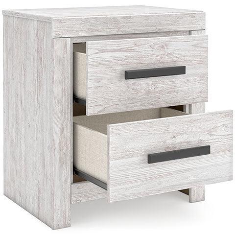 Cayboni Nightstand B3788 92 - Modern Bedside Table with Storage Drawer, Perfect for Bedroom, Living Room, or Office - Compact & Stylish Furniture for Small Spaces