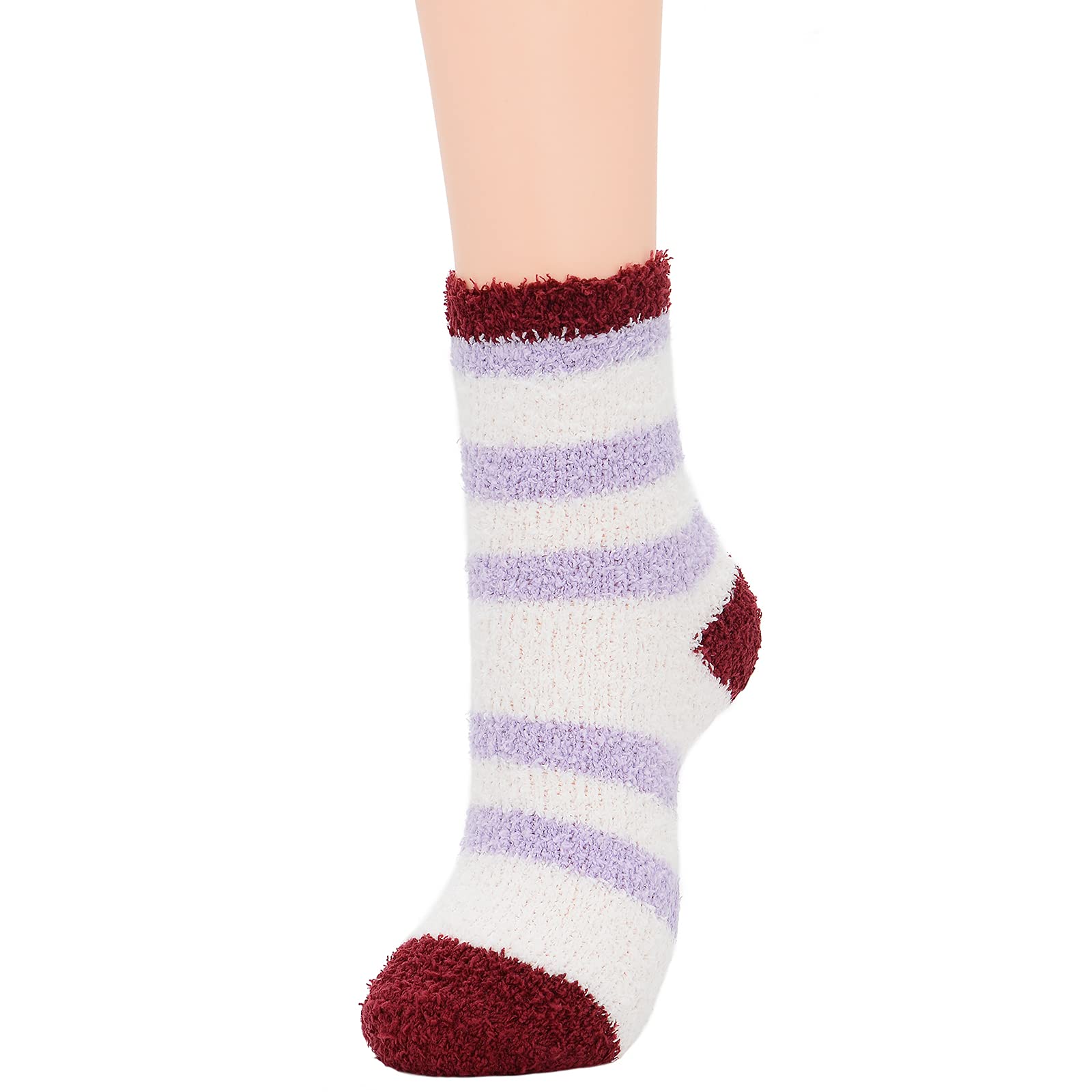 Women's Fuzzy Winter Socks - Warm Fluffy Athletic Socks for Outdoor Sports & Cozy Home Wear | American Trends