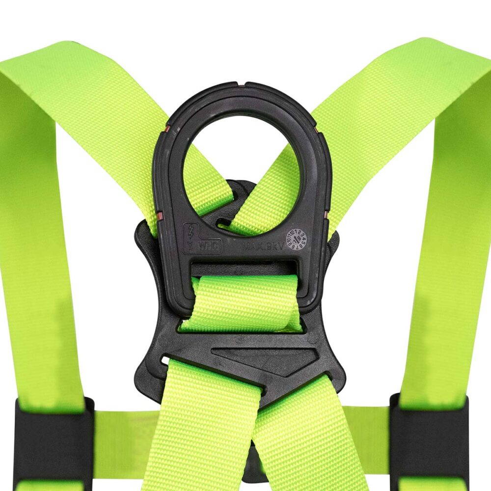 Arc Flash Full Body Harness - DE 3D, DE MB Torso, DE QC Chest/Legs Safety Gear for Electrical Workers | OSHA Compliant Fall Protection Equipment for Industrial & Utility Work