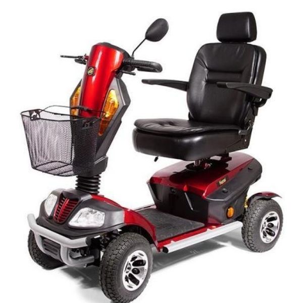 Golden Technologies Patriot Bariatric 4 Wheel Mobility Scooter GR575 - Heavy Duty Electric Scooter for Adults with Comfortable Seat & Long Battery Life - Perfect for Outdoor Travel, Shopping & Daily Commuting