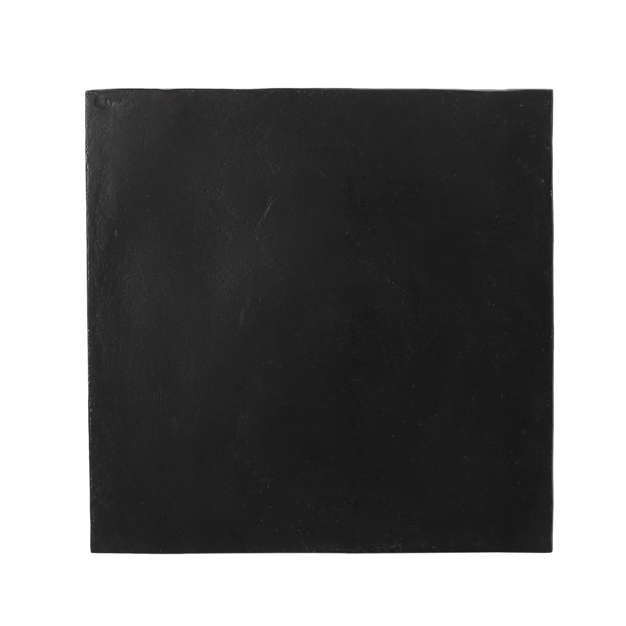Christopher Knight Home Barbara Indoor Modern Lightweight Concrete Side Table - Matte Black End Table for Living Room, Bedroom & Office Decor